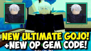 New Ultimate Gojo Unmasked Showcase New Op Gem Code Utd Update