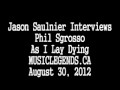 Capture de la vidéo As I Lay Dying Interview - Phil Sgrosso
