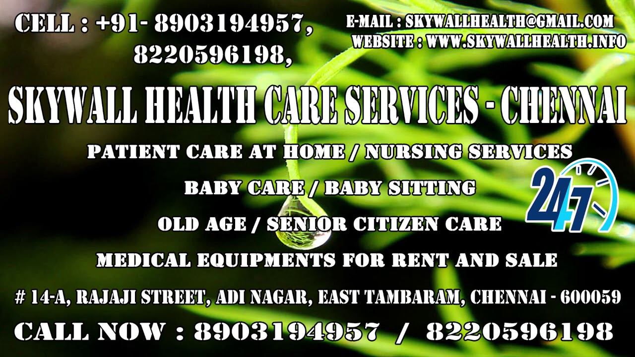 Home care attendant in T. Nagar