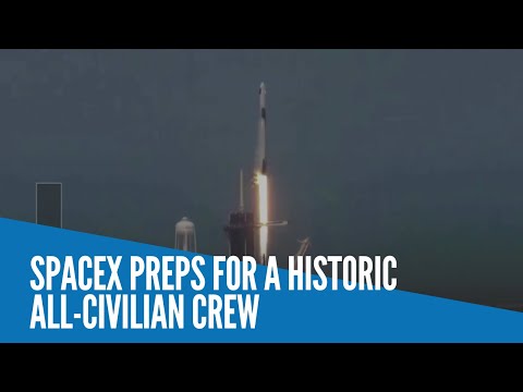 SpaceX preps for a historic all civilian crew