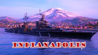 Meet The Indianapolis! Tier 6 American Cruiser (World of Warships Legends Xbox One X) 4k