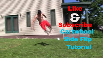 Cartwheel Sideflip Tutorial