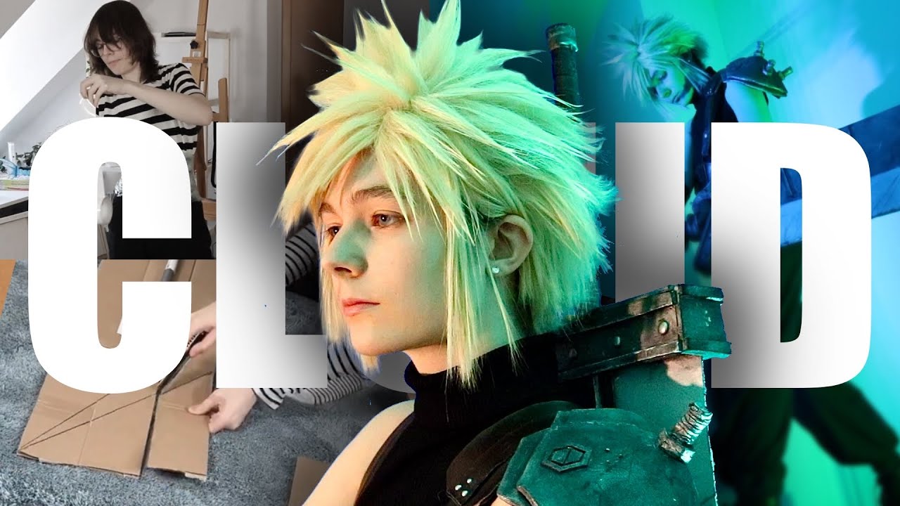 I built a BIG SWORD + an entire cosplay [Cloud Strife]