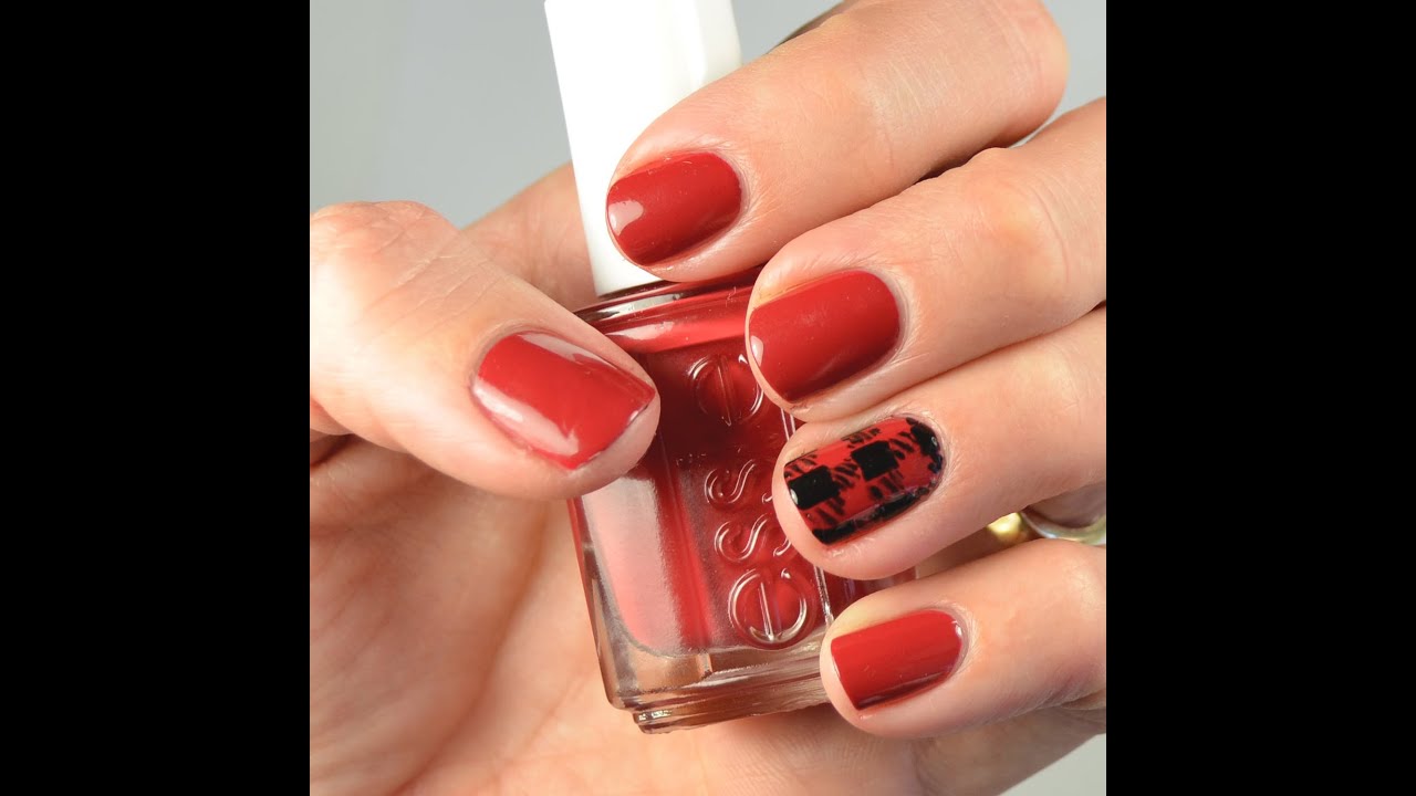 1. Easy Buffalo Plaid Nail Art Tutorial - wide 6