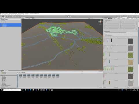 Auto texturing Unity terrains with CityGen3D made much faster with multithreading.