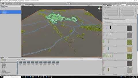 Auto texturing Unity terrains with CityGen3D made much faster with multithreading.