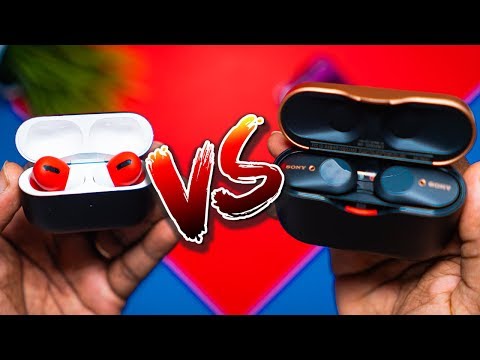 Apple AirPods Pro vs Sony WF-1000XM3!