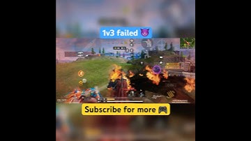 1v3 failed 👿 | CODM BR #shorts #viralshorts #viralvideo #hk9 #codm #codmobile