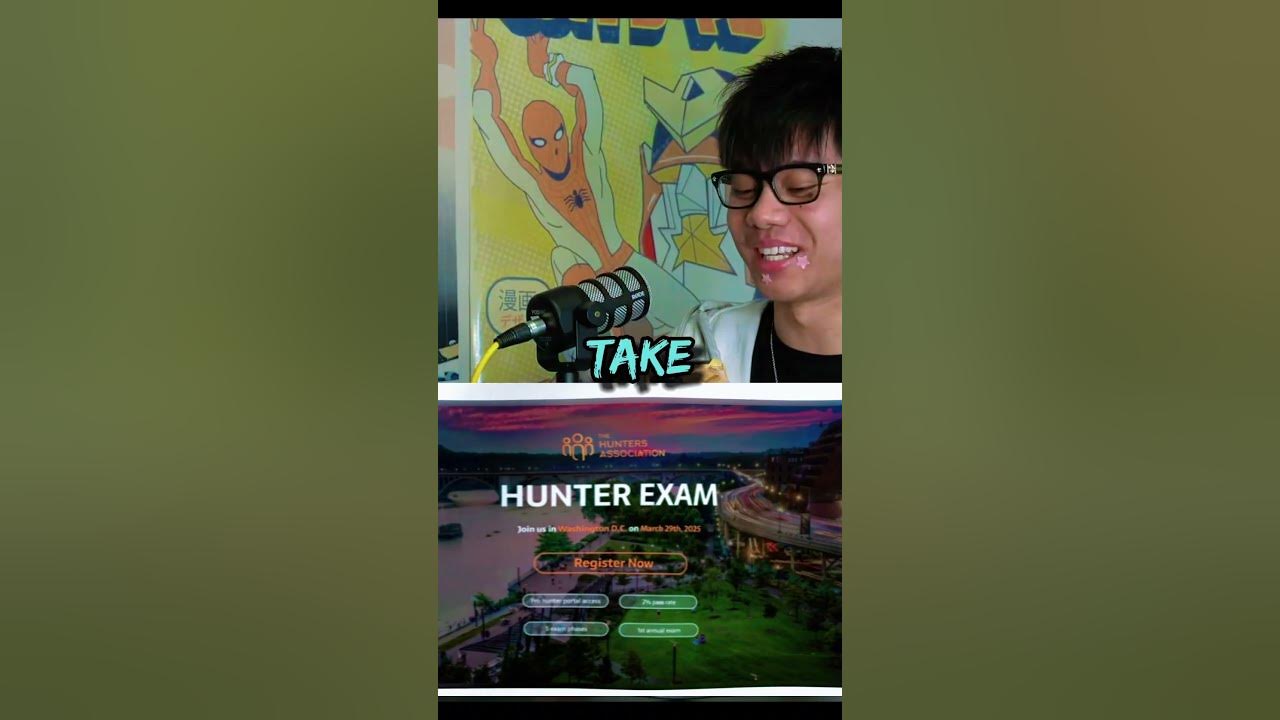 2025 real life HUNTER X HUNTER EXAM!!! hxh hunterxhunter hunters 