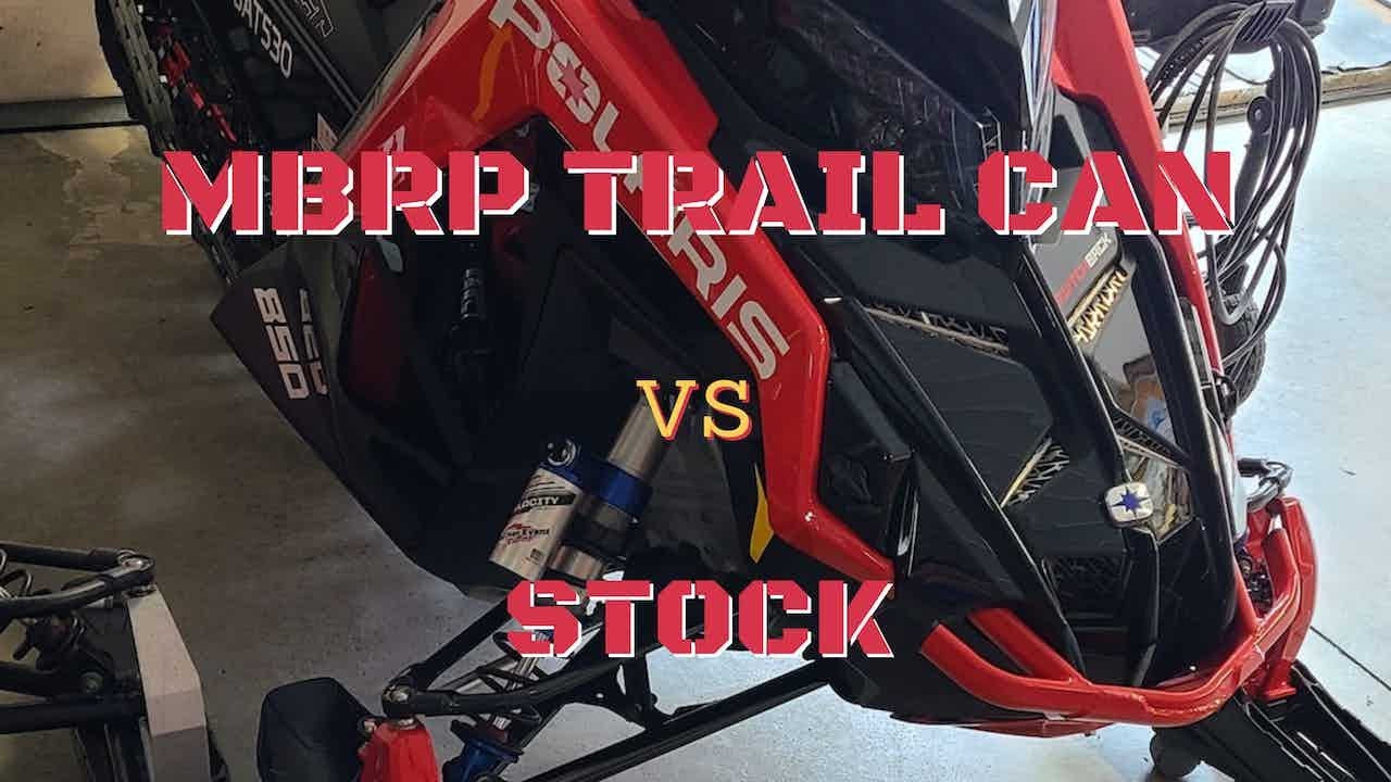 Mbrp Inc (228T312) Silencer Trail Stnls A/C 800 Procross/Proclimb S/M