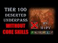 Deserted Underpass T100 without Core Skills?! - Poison Rogue Diablo IV Season 2