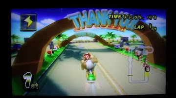 Mario Kart Wii Wiimmfi Online Race Gameplay #5 (Funky Kong)