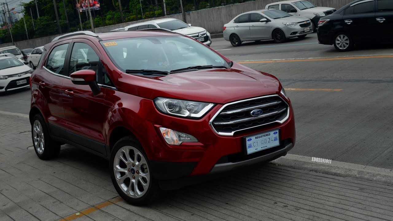 2019 Ford Ecosport Titanium - City Drive - YouTube