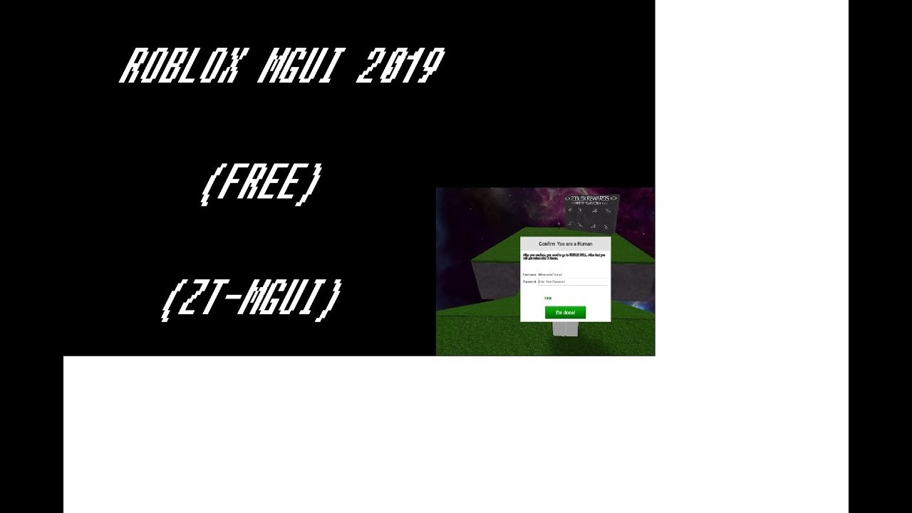 Roblox Zt Mgui Free Working 2019 Youtube - free working accounts on roblox 2019 youtube