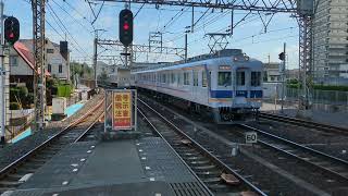 南海高野線 北野田駅 7100系(7143+7179編成)試運転通過