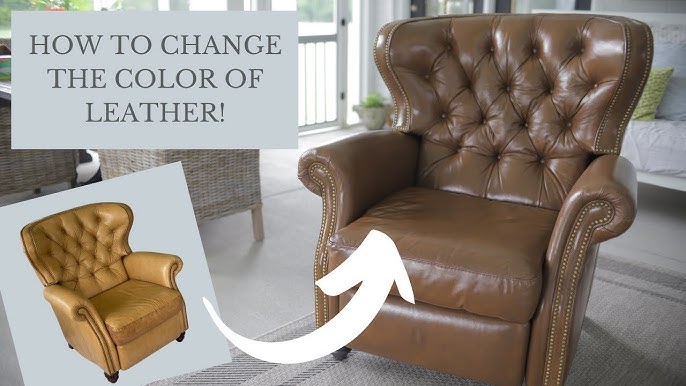 How to Fix Faded Leather, Dried, Scratched, Worn Leather 