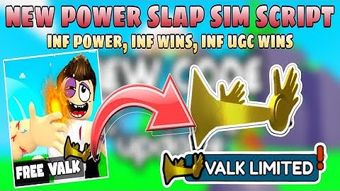Roblox Power Slap Sim Script | Inf Power, Inf UGC Wins | Roblox Script | Mobile/PC | Delta X