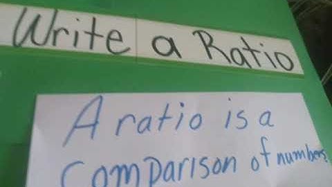 Three Ways To Write A Ratio