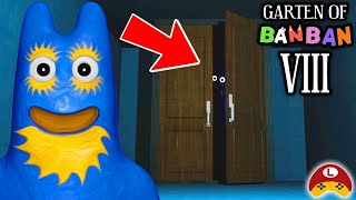 Garten of Banban 8 - Encontré el nuevo Banban azul en el juego (mod) 💉