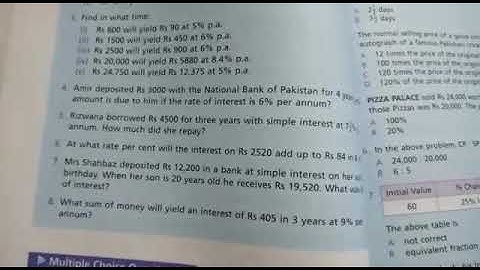 Ex 7d | Q4 Q5 | Oxford Countdown book 6