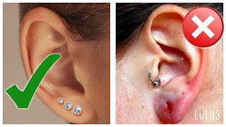 These Earrings Will Damage Your Ear | Good vs Bad Materials