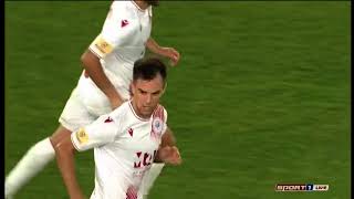 UEFA Champions League. H. Barisic goal (Slovan 2:1 Zrinjski)