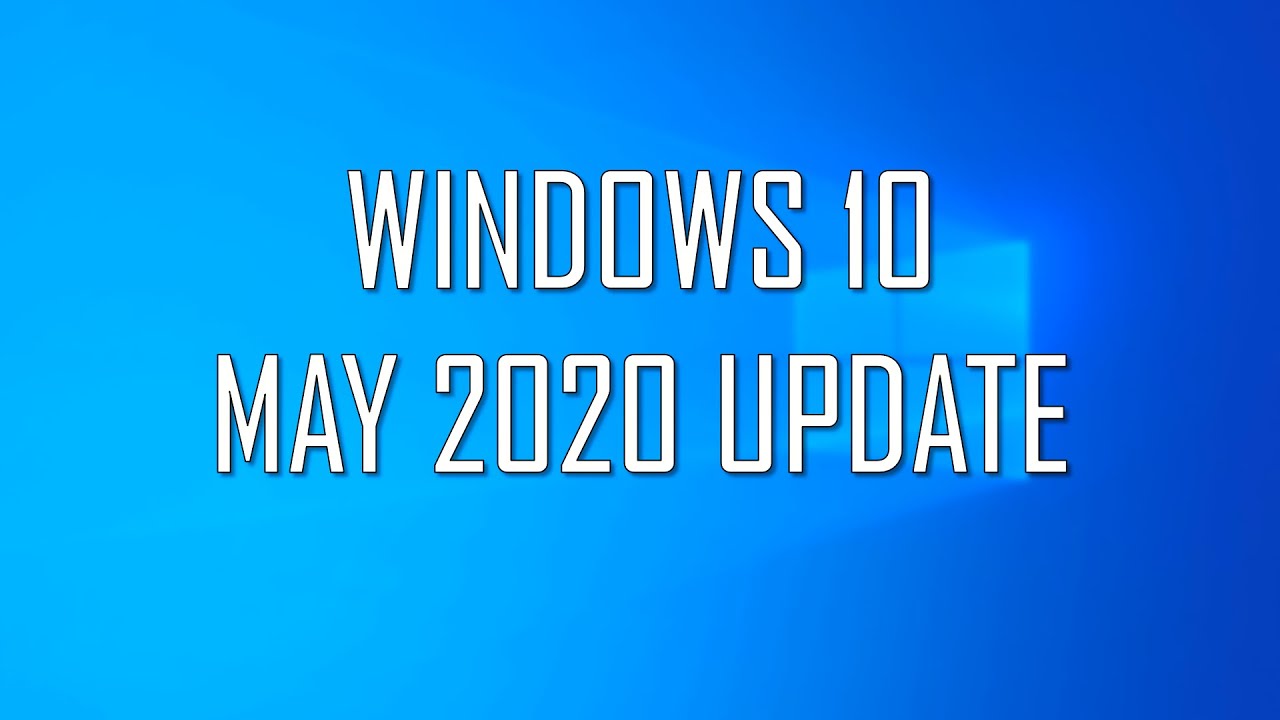 How to Download Windows 10 May 2020 Update ISO File Full Guide - YouTube