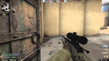 CS GO Ace AWP 1 shot 2 kills (Best so far)