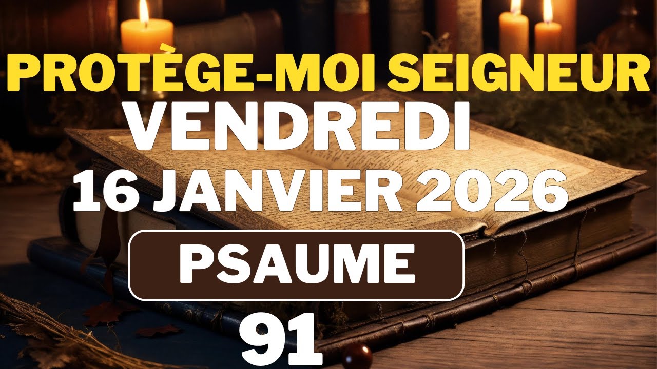 ✝️PRIÈRE du MATIN - Jeudi 15 Janvier 2026 - Évangile et Psaume du Jour - Prière de Protection