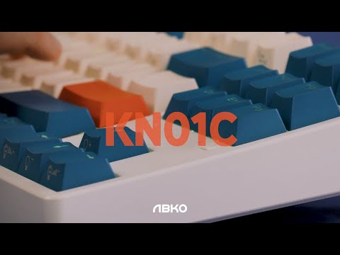   ABKO 키보드 앱코 무접점 키보드의 컬러풀 에디션 KN01C