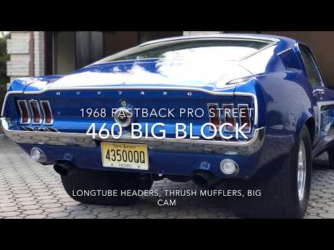1968 Mustang Fastback Big Cam Big Block 460 Exhaust