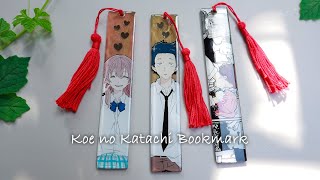 Koe no katachi bookmark | Anime Resin Bookmark for Beginners | a silent voice resin bookmark ideas