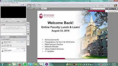 Blackboard Collaborate: How to Use the Whiteboard