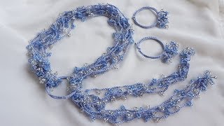 Tığ İşi Kolye Yapımı - Diy Crochet Necklace