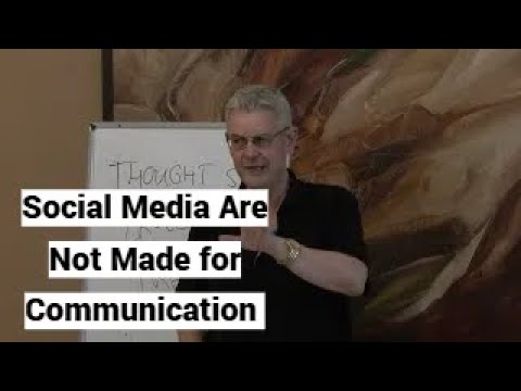 Video thumbnail — Social Media Are Not Made for Communication (Conformation Bias) (Political Academy)