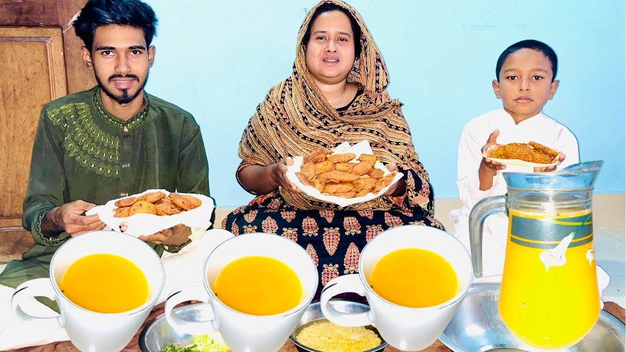 প্রথম ইফতারি আমরা কোথায় বসে করলাম / simple village life 24 / Bengali vlog / iftari / cooking / 