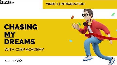 Chasing my dreams with CCBP | Nxtwave | CCBP 4.0 Academy Introduction | Feb 2023