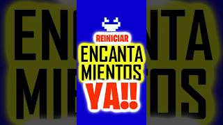 #datwinxd 🌮👽🍸Como REINICIAR ENCANTAMIENTOS en Minecraft 👽👌