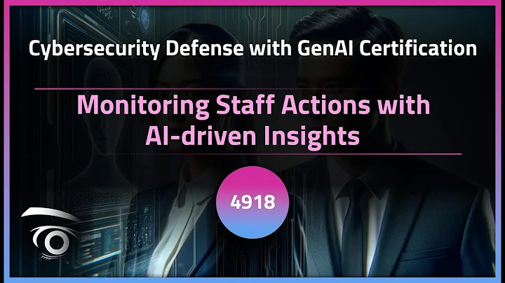 Monitoring Staff Actions with AI-driven Insights | Exclusive Lesson