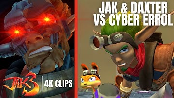 Cyber Errol Final Boss Fight | Jak 3 4K Clips