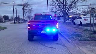 Ram 2500 Feniex Police Lights by EFS Houston Emergency Fleet Service