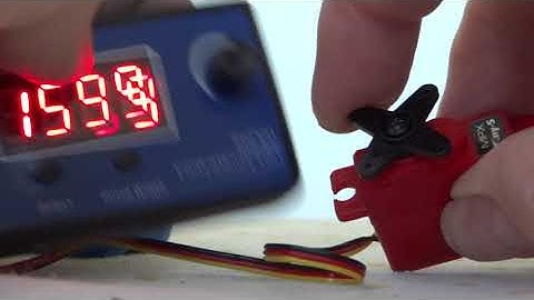 Multiplex Tiny-S servo with stripped gears.