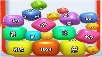 Merge Cube 2048 - Gameplay Walkthrough - reached 2048