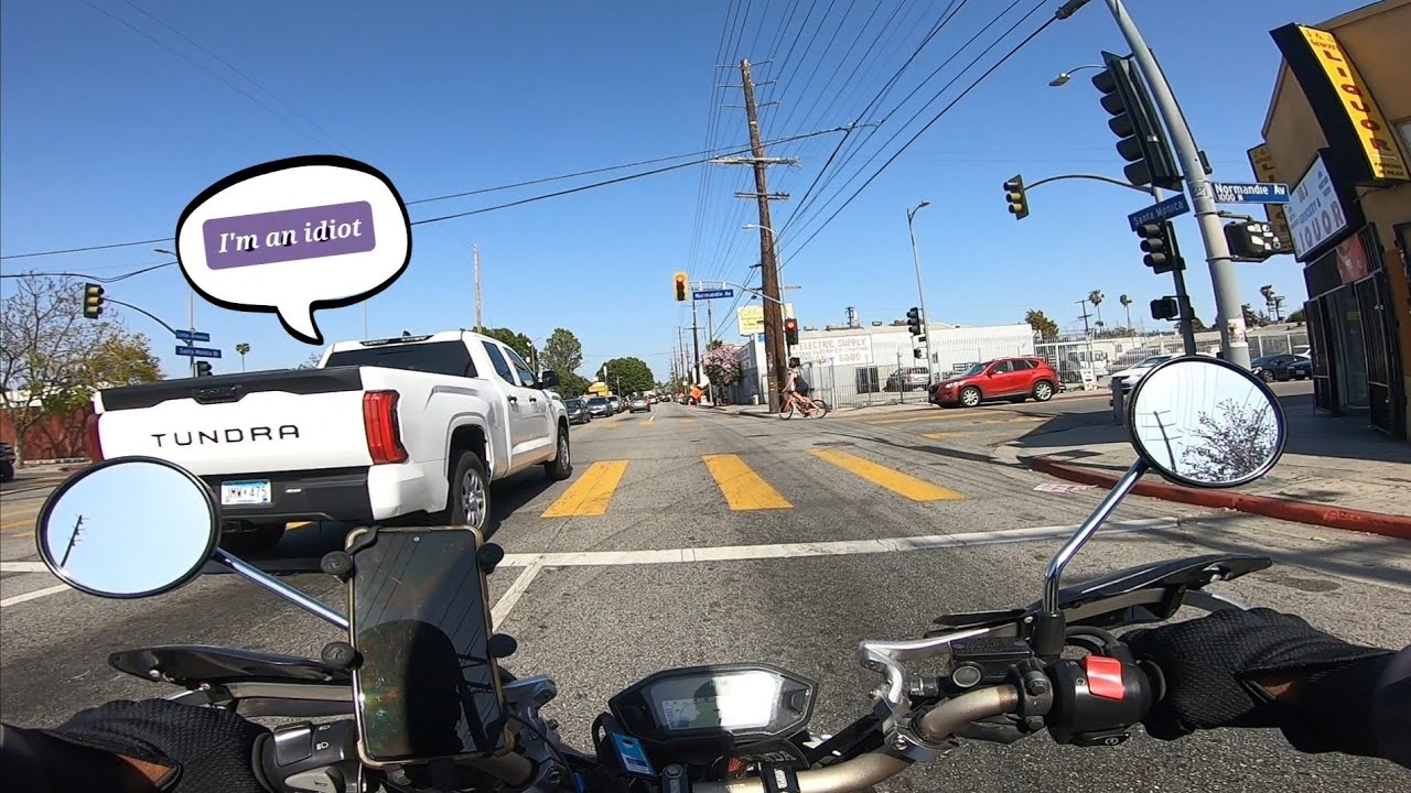 reckless truck runs red light / idiot drivers - YouTube