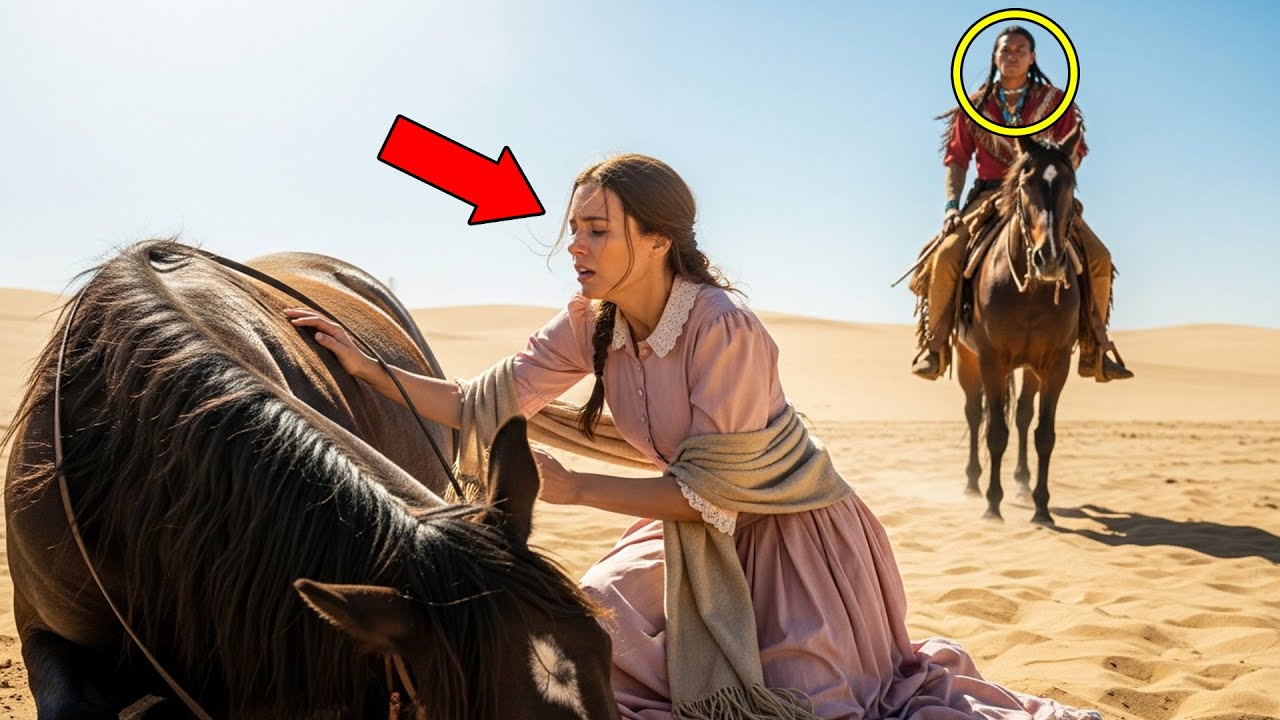 Her Horse Collapsed in the Heat — But the Apache She Once Saved Came Riding to Her Rescue