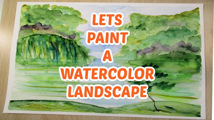 PAINT WITH ME A WATER LANDSCAPE