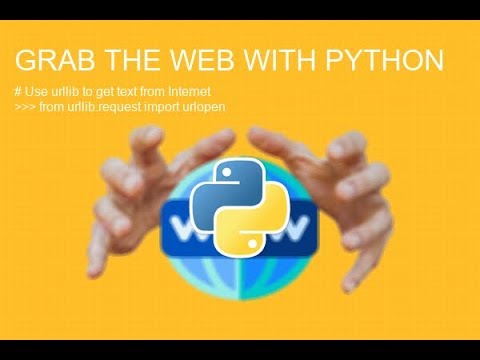 Grab content from the Web with Python and urllib