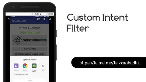 Intent filter for custom URL in Sketchware projects.#Sketchware, #IntentFilter