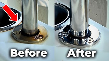 How To Remove Rust On Your Boat! Revival Marine Care