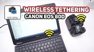 Cara Tethering Remote Shutter EOS Utility Canon 80D Pake Wireless - EOS Utility Tethering WiFi screenshot 4